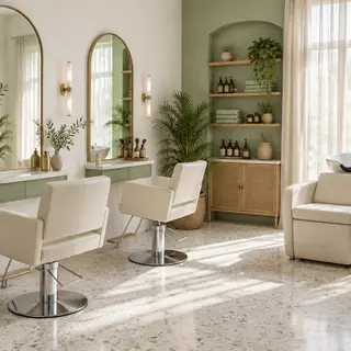 Ruang dalam salon
